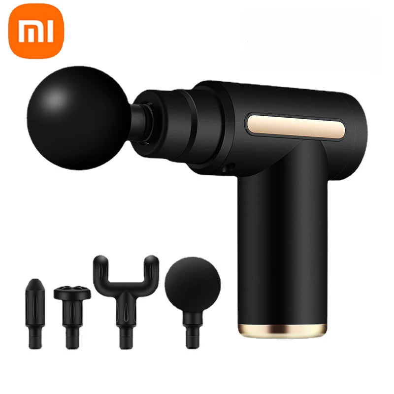 Xiaomi USB Mini Massage Gun Fascia Machine Muscle Relaxation Vibrating Gun Rod Massage Fitness Equipment Neck Grab Fascia Gun