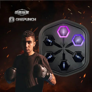 Reaction Sports Training Equipment Wall Pad Box Punching Kick Machine Focus Wall Mounted Smart Target Musical Boxing Machine