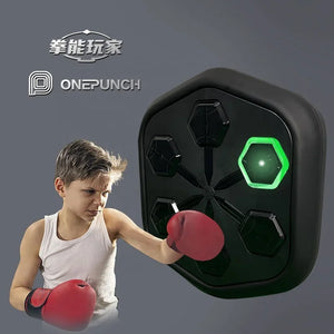 Reaction Sports Training Equipment Wall Pad Box Punching Kick Machine Focus Wall Mounted Smart Target Musical Boxing Machine